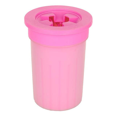 Doggy Paw Cleaning Cup iPetUniversal Pink 10.5x10.5x8.2cm
