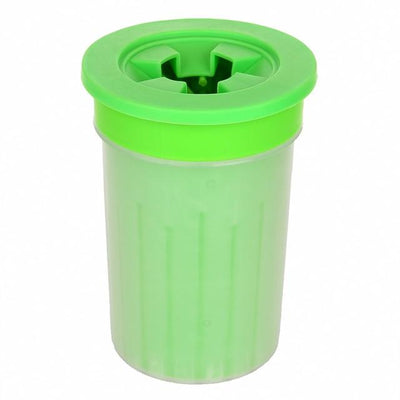 Doggy Paw Cleaning Cup iPetUniversal Light Green 10.5x10.5x8.2cm