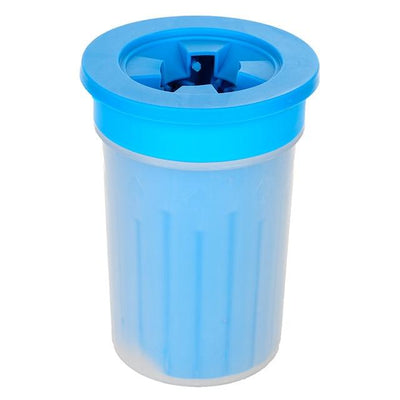 Doggy Paw Cleaning Cup iPetUniversal Blue 10.5x10.5x8.2cm